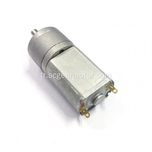 20 mm dişli kutusu artı 130 dc motor